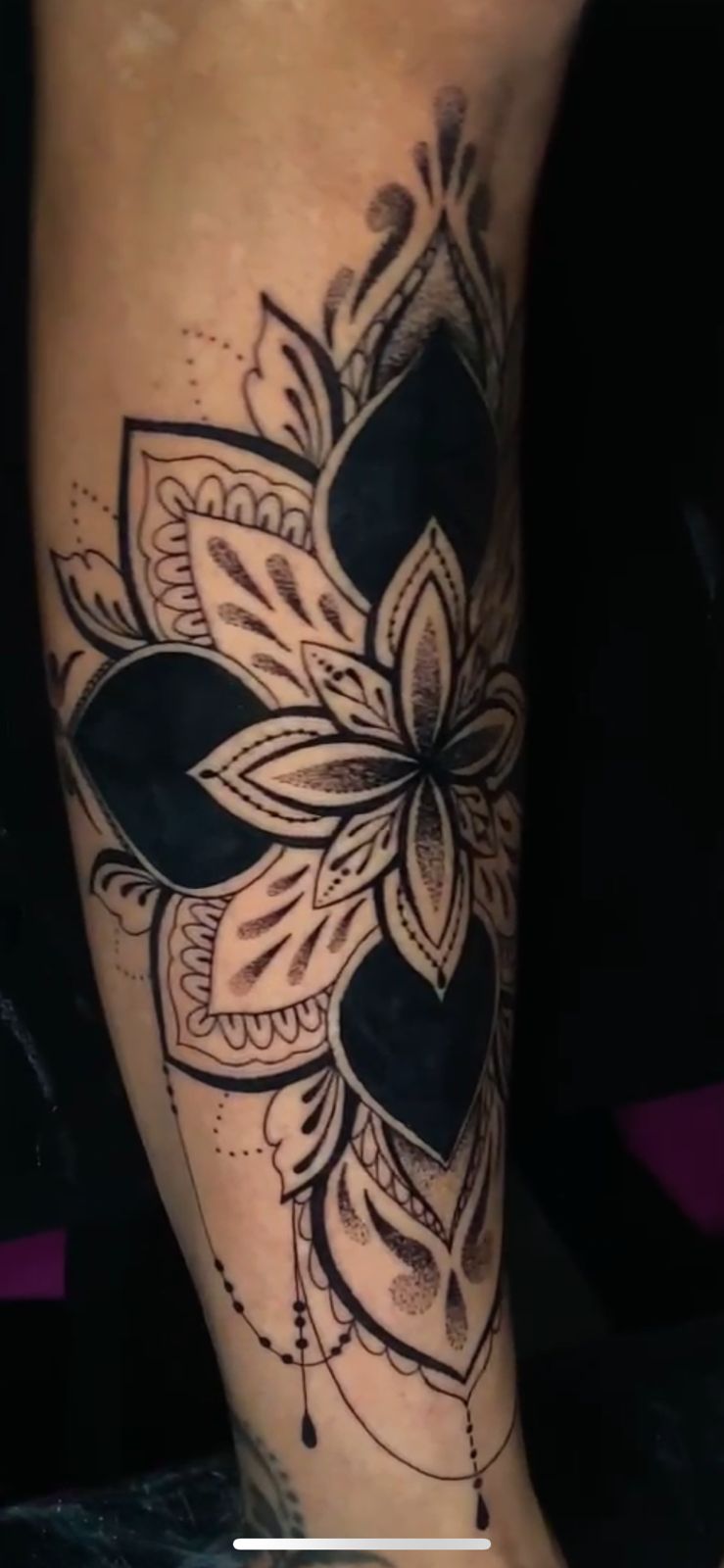 Tatuagem Pontilhismo